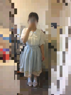 「axes femme POETIQUE（アクシーズファムポエティック）のアイテム（シューズ）」を使った、うつきさん（レディース・150cm）の春コーディネート