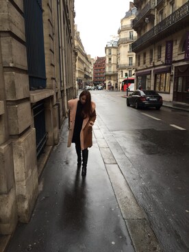 「rosebullet（ローズブリット）のアイテム」を使った、Eve さん（レディース・161cm）の春コーディネート