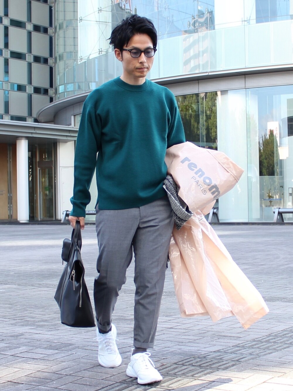 JUNYA WATANABE COMME des GARCONSのマフラーを使ったメンズ人気