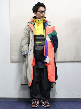 neederさん（メンズ・165cm）の冬コーディネート