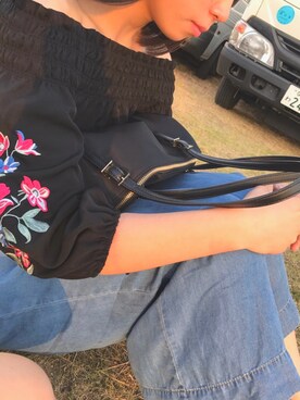 「淀川花火大会」｜yukinoさん（レディース・165cm）の夏コーディネート