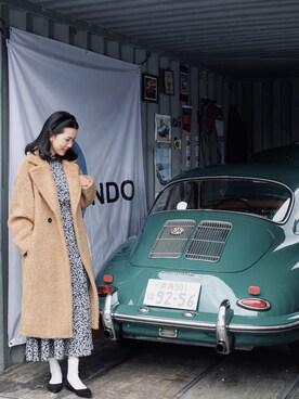 「WINTER STYLE」｜「アイテム（ワンピース/ドレス）」を使った、N.N.さん（レディース・165cm）の冬コーディネート