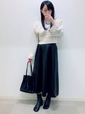 yukiさん（レディース・163cm）の冬コーディネート