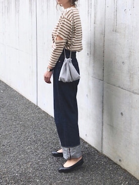 B.さん（レディース・167cm）の春コーディネート