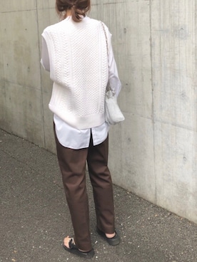 B.さん（レディース・167cm）の秋コーディネート