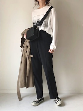 B.さん(レディース・167cm)の春コーディネート