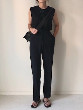 「SASKIA DIEZ（サスキアディッツ）のアイテム」を使った、B.さん（レディース・167cm）の夏コーディネート