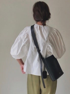「SASKIA DIEZ（サスキアディッツ）のアイテム」を使った、B.さん（レディース・167cm）の秋コーディネート