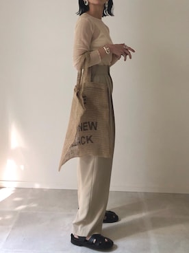 B.さん（レディース・167cm）の春コーディネート