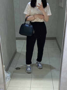 「BEAMS」｜「アイテム（ボストンバッグ）」を使った、mizukiさん（レディース・158cm）の夏コーディネート