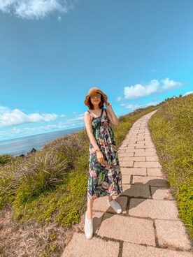 「RAINBOW（レインボー）のアイテム」を使った、mi🇹🇼さん（レディース・174cm）の秋コーディネート
