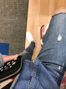 「JIMMY CHOO（ジミーチュウ）のアイテム（財布/小物）」を使った、フルカウントさん（メンズ・166cm）の冬コーディネート