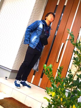 「NO NAME（ノーネーム）のアイテム（ジャケット/アウター）」を使った、K〇〇k〇  K〇〇k〇さん（メンズ・166cm）の冬コーディネート