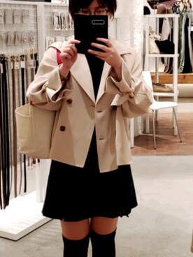 nknanaさん（レディース・158cm）の冬コーディネート