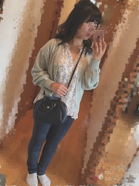 「Anna Kerry（アンナケリー）のアイテム」を使った、S*.さん（レディース・151cm）の春コーディネート