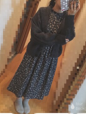 「SONIA RYKIEL（ソニアリキエル）のアイテム」を使った、S*.さん（レディース・151cm）の秋コーディネート