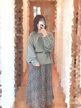 S*.さん（レディース・151cm）の春コーディネート