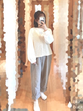 S*.さん（レディース・151cm）の春コーディネート