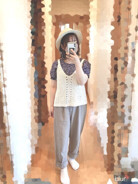 S*.さん（レディース・151cm）の春コーディネート