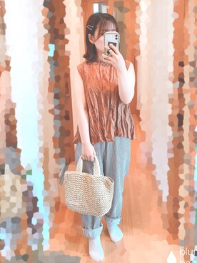 S*.さん（レディース・151cm）の夏コーディネート