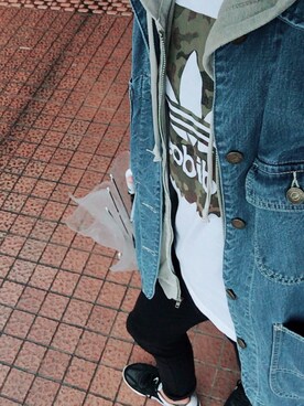 「GEO（ジェオ）のアイテム」を使った、なおPさん（メンズ・171cm）の秋コーディネート