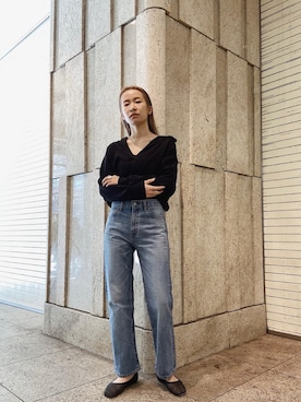 石黒晶さん（レディース・166cm）の冬コーディネート