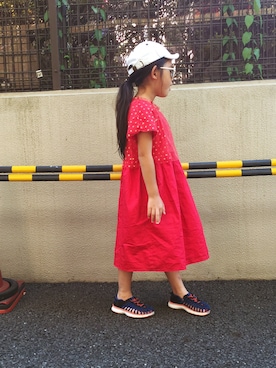 マチュさん（キッズ・120cm）の夏コーディネート