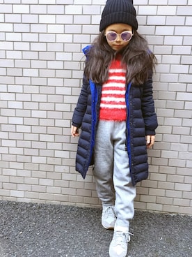 マチュさん(キッズ・120cm)の冬コーディネート