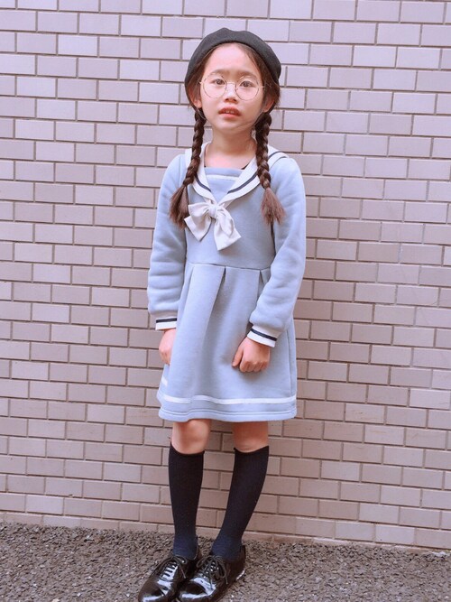 axes femme（アクシーズファム）の「うさみみセーラーワンピ