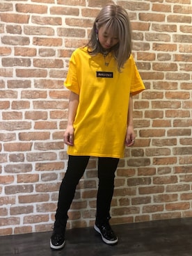 「L.H.P Private Brand（エルエイチピープライベートブランド）のアイテム」を使った、Arisa Suzukiさん（レディース・156cm）の春コーディネート