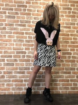 「Chica（チカ）のアイテム」を使った、Arisa Suzukiさん（レディース・156cm）の春コーディネート