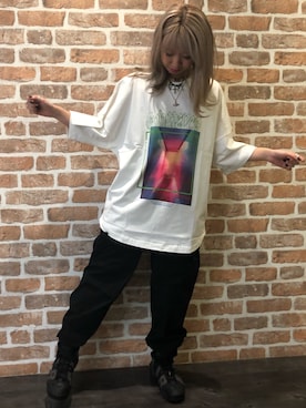 「PRIMALCODE（プライマルコード）のアイテム」を使った、Arisa Suzukiさん（レディース・155cm）の夏コーディネート