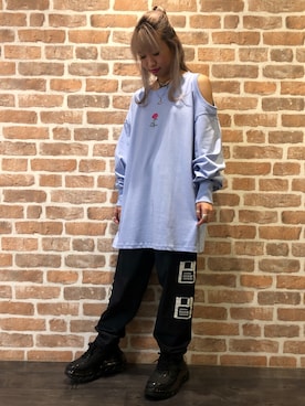 「L.H.P Private Brand（エルエイチピープライベートブランド）のアイテム」を使った、Arisa Suzukiさん（レディース・155cm）の秋コーディネート