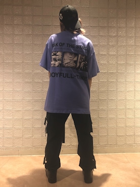 「L.H.P（エルエイチピー）のアイテム（トップス）」を使った、Arisa Suzukiさん（レディース・156cm）の夏コーディネート