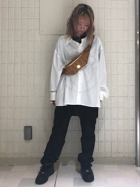 「MCM（エムシーエム）のアイテム」を使った、Arisa Suzukiさん（レディース・156cm）の秋コーディネート