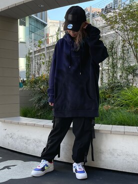 Arisa Suzukiさんの「DankeSchon/ダンケシェーン/NS CARGO PANTS/カーゴパンツ」を使ったコーディネート