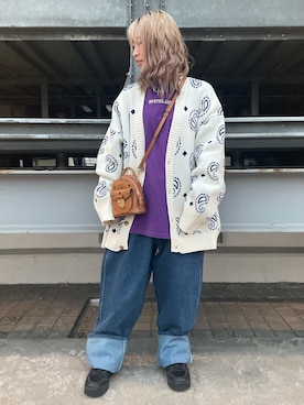 「MCM（エムシーエム）のアイテム」を使った、Arisa Suzukiさん（レディース・156cm）の冬コーディネート