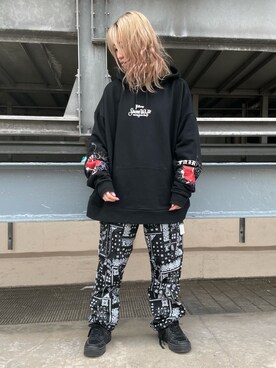 「Chica（チカ）のアイテム」を使った、Arisa Suzukiさん（レディース・156cm）の冬コーディネート