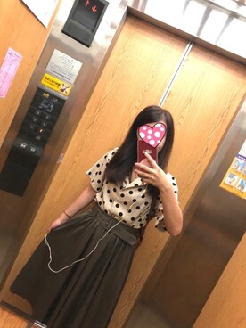 「archives（アルシーヴ）のアイテム（アンサンブル）」を使った、Aliceさん（レディース・165cm）の夏コーディネート