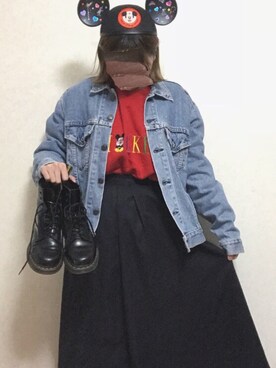 おかゆ❤︎彡さん（レディース・156cm）の冬コーディネート