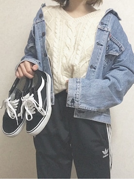 おかゆ❤︎彡さん（レディース・156cm）の春コーディネート