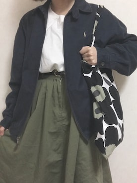 おかゆ❤︎彡さん（レディース・156cm）の春コーディネート