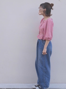 おかゆ❤︎彡さん（レディース・156cm）の春コーディネート