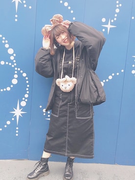 おかゆ❤︎彡さん(レディース・157cm)の冬コーディネート