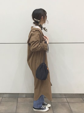 おかゆ❤︎彡さん（レディース・157cm）の春コーディネート