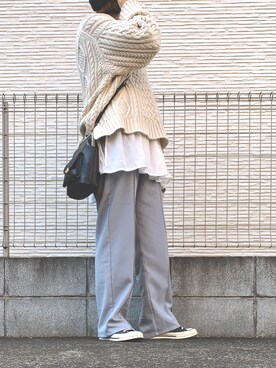 おかゆ❤︎彡さん（レディース・157cm）の秋コーディネート