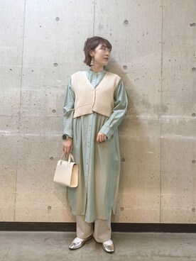 おかゆ❤︎彡さん（レディース・158cm）の春コーディネート