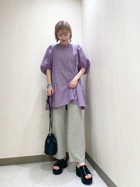 おかゆ❤︎彡さん（レディース・158cm）の春コーディネート