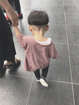 「1歳児」｜omameさん（キッズ・70cm）の夏コーディネート