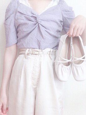 ほのかさん（レディース・158cm）の夏コーディネート